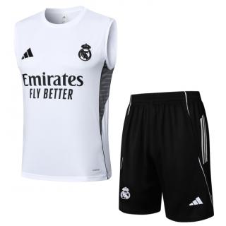 Chaleco+bermudas Real Madrid 25/26-white